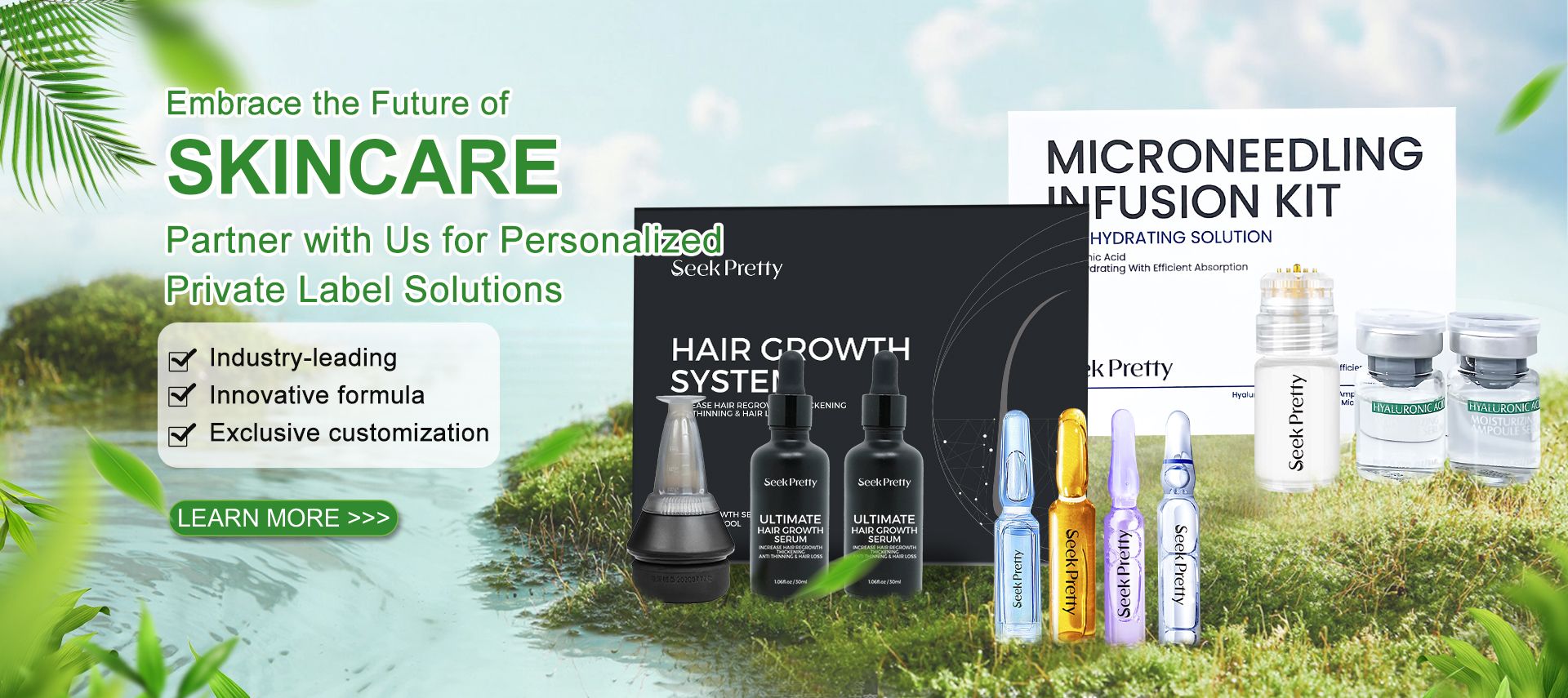 Magique Huaer Skincare Products Private Label