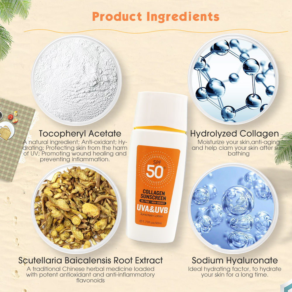 Collagen Sunscreen Lotion 50/30 SPF