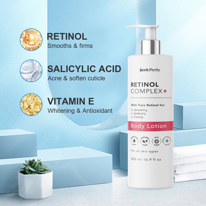 Retinol Anti Hand And Body Lotion Lightening Whitening Bodycare