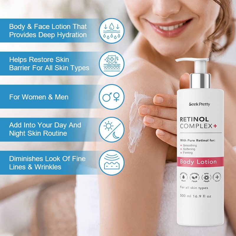 Retinol Anti Hand And Body Lotion Lightening Whitening Bodycare