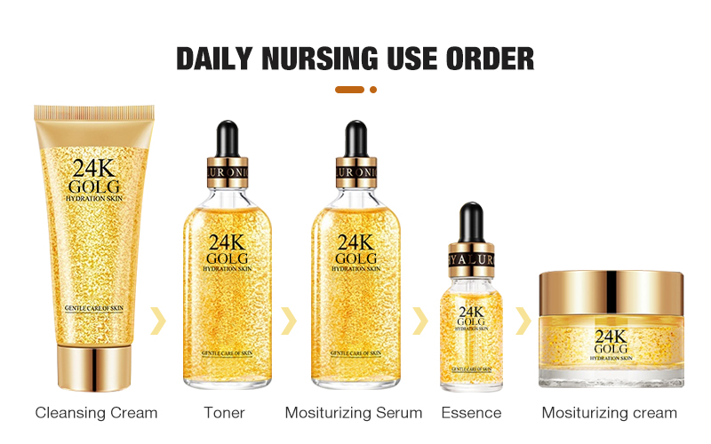 24K Gold Anti-aging Skincare Set