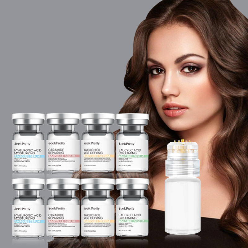 Salicylic Acid Acne Treatment Micro-needle Ampoule Serum Set