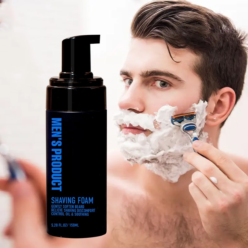 Men Shaving Foam