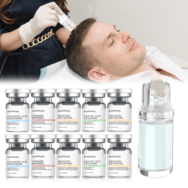 Hair Growth Serum Microneedling Kit