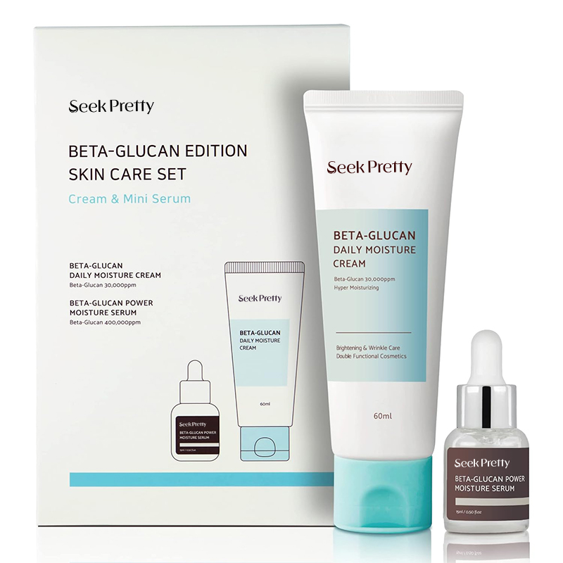 Beta Glucan Serum And Cream Skincare Set