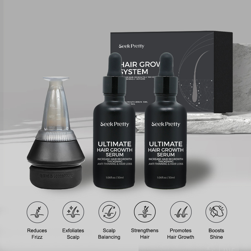 Fast Hair Growth Serum Scalp Applicator Hair Growth System